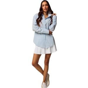 Greyson Ashe Windsor Stripe Button-Down Shirt, NWT, a FANTASTIC SHIRT